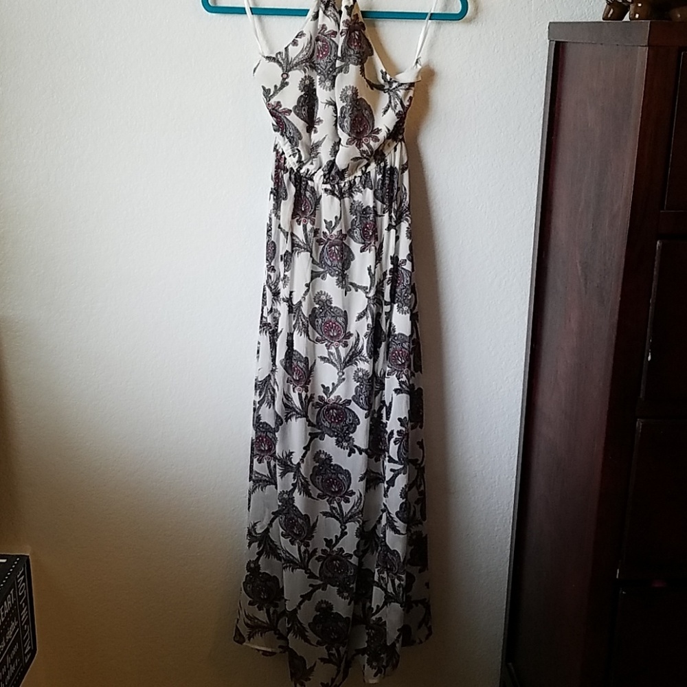 Abercrombie & Fitch Halter Maxi Dress